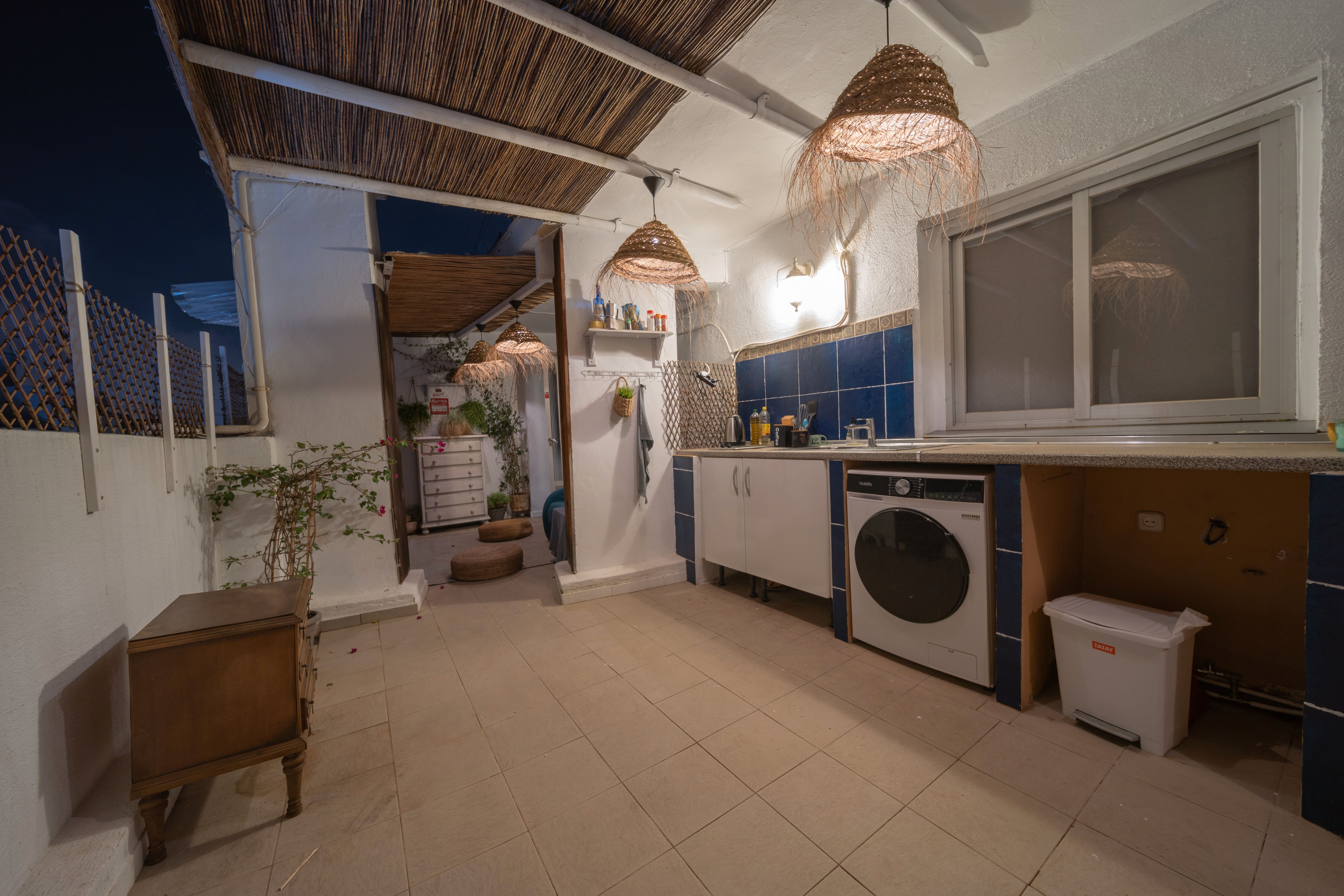 Kitchen of Attic for sale in  Valencia Capital  with Heating and Terrace