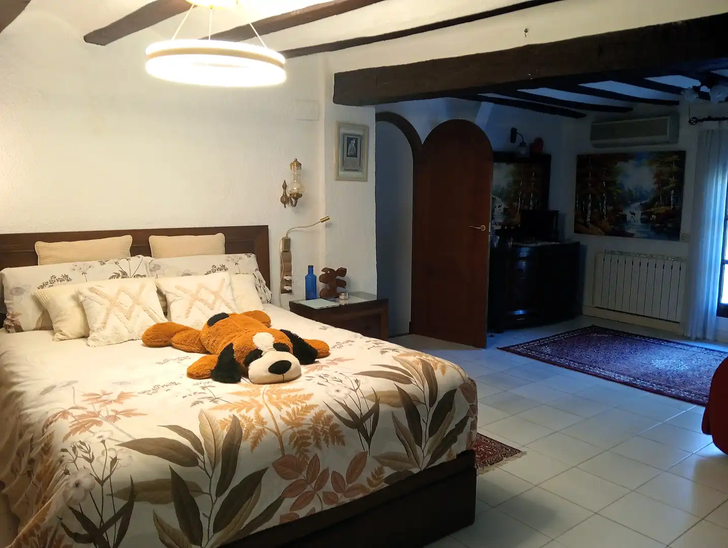 Habitación de Finca rústica en venta en Xàtiva con Aire acondicionado, Calefacción y Jardín privado