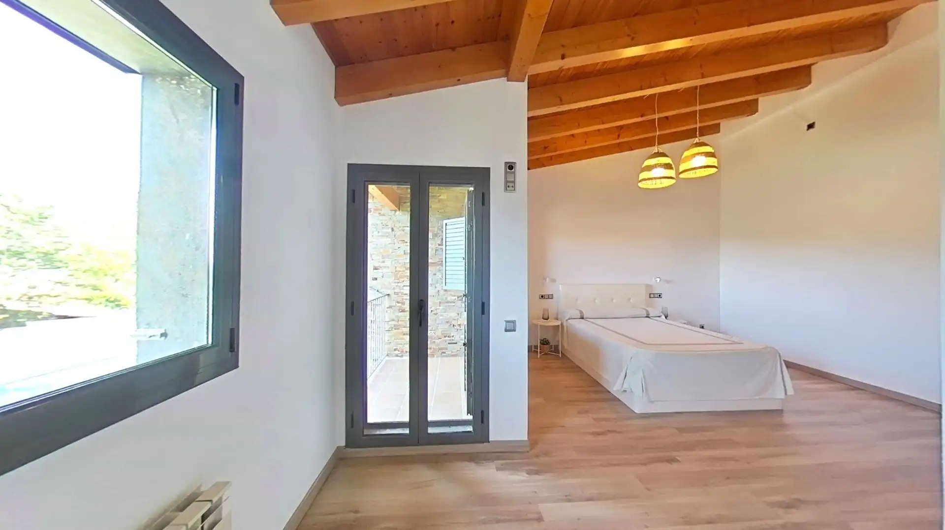 Dormitori de Casa o xalet en venda en Campins amb Calefacció, Jardí privat i Terrassa