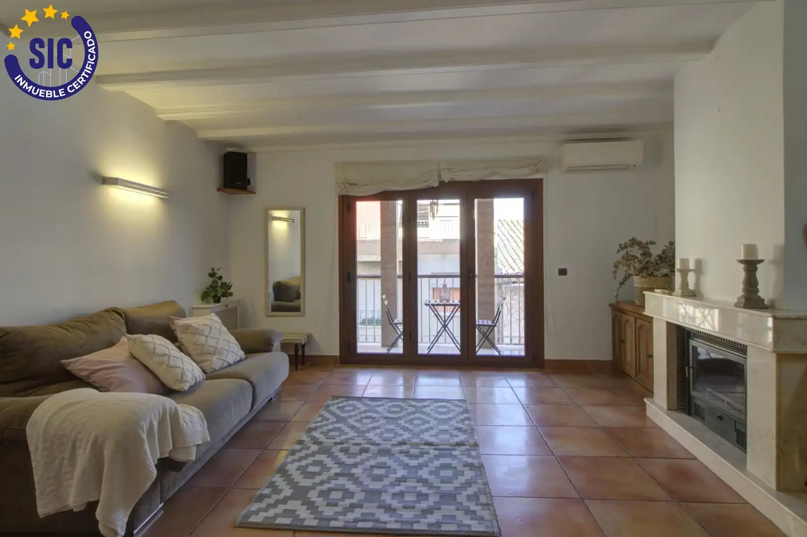 Sala de estar de Casa o chalet en venta en Almenara con Aire acondicionado, Calefacción y Parquet
