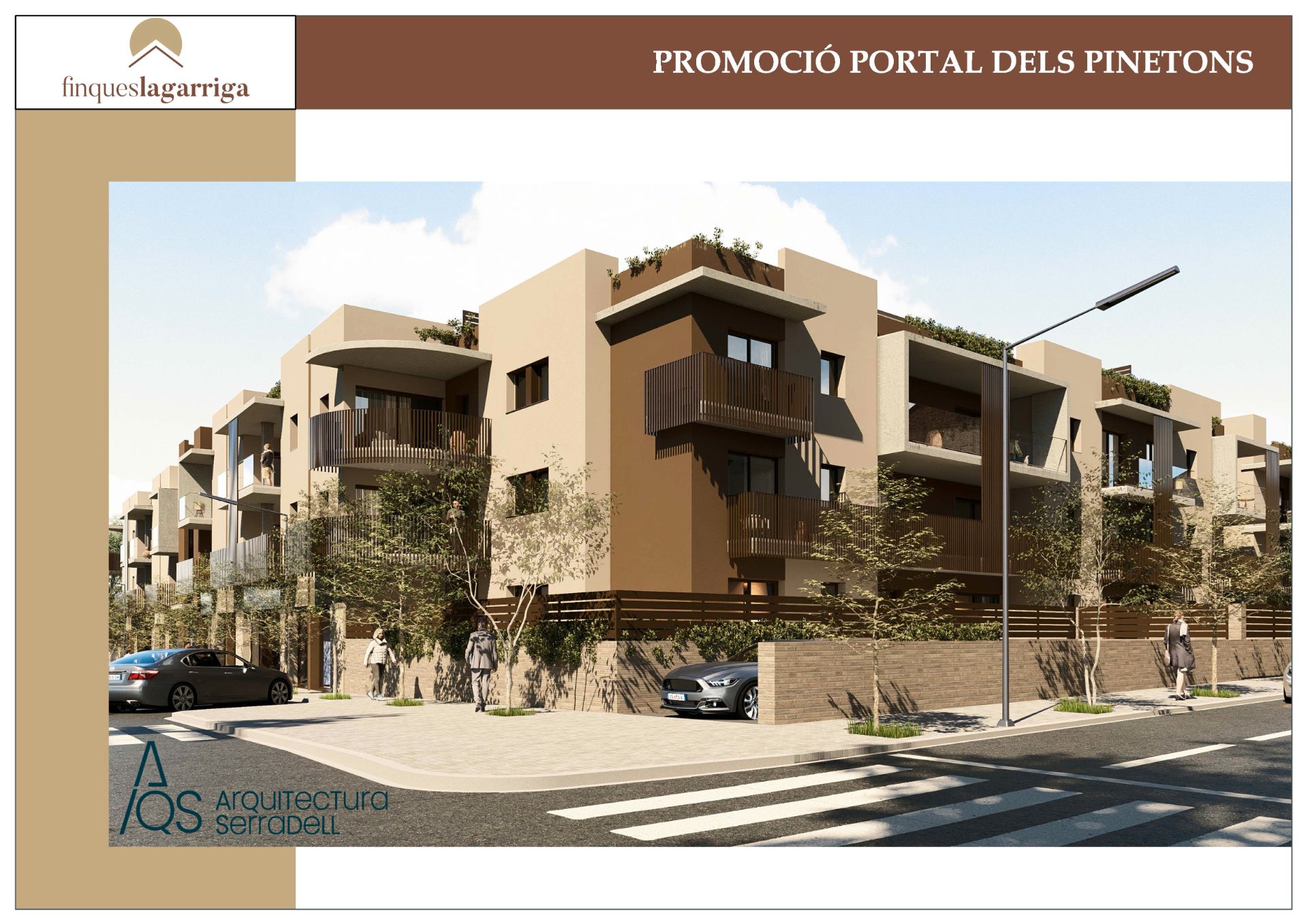 Exterior view of Flat for sale in La Garriga  with Air Conditioner, Heating and Parquet flooring