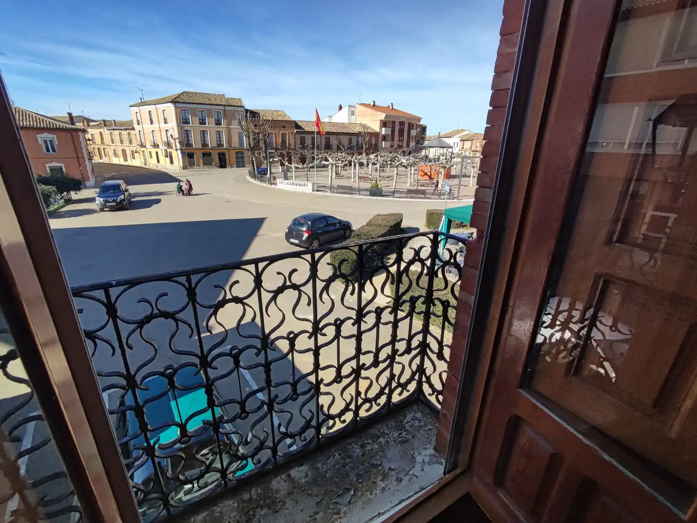 Vista exterior de Finca rústica en venta en Villarramiel con Calefacción, Terraza y Trastero