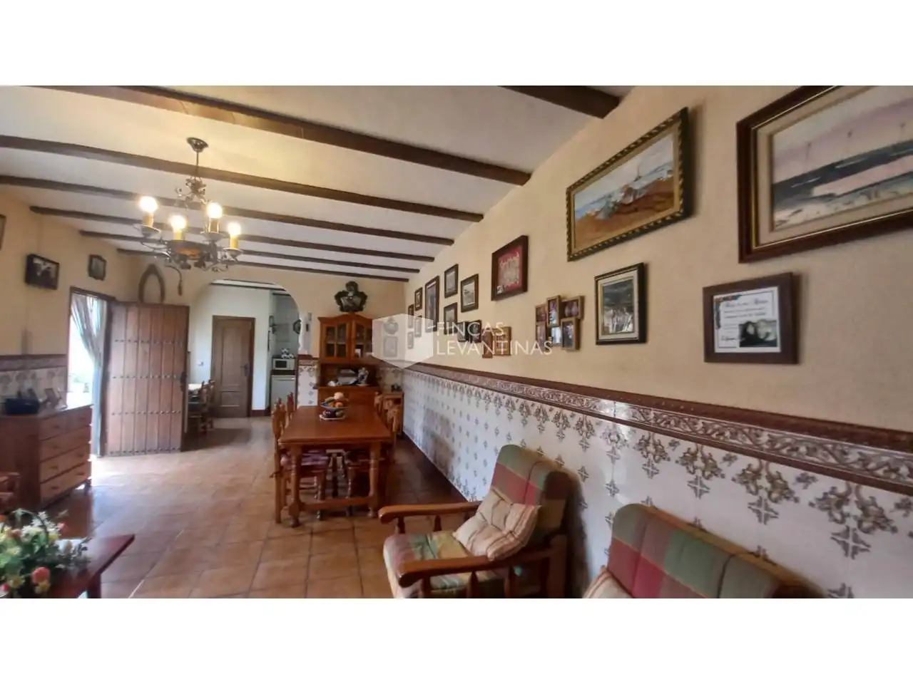 Menjador de Casa o xalet en venda en San Vicente del Raspeig / Sant Vicent del Raspeig amb Aire condicionat, Jardí privat i Terrassa