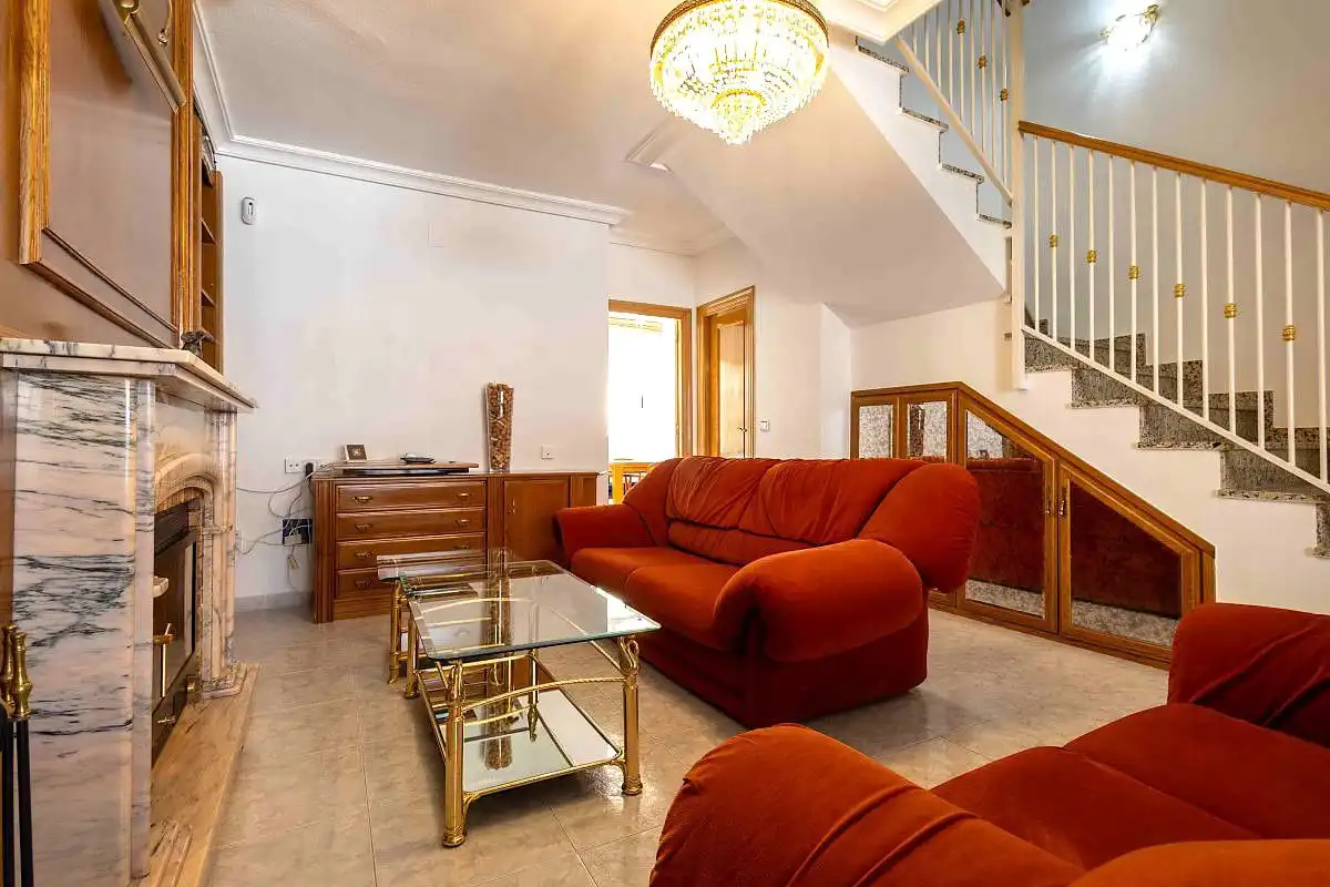 Wohnzimmer von Maisonette zur Miete in Murcia mit Klimaanlage, Heizung und Terrasse