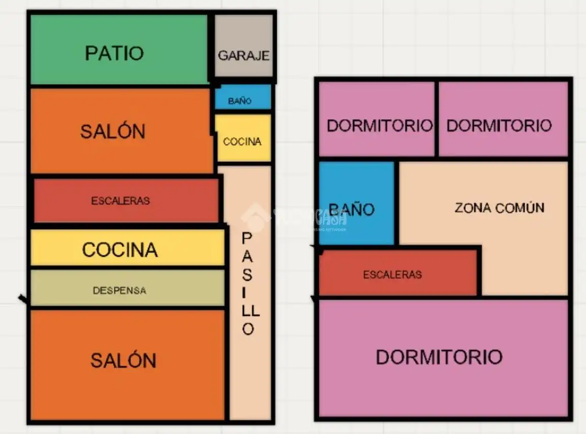 Casa adosada en venta en Alcázar del Rey, Cuenca