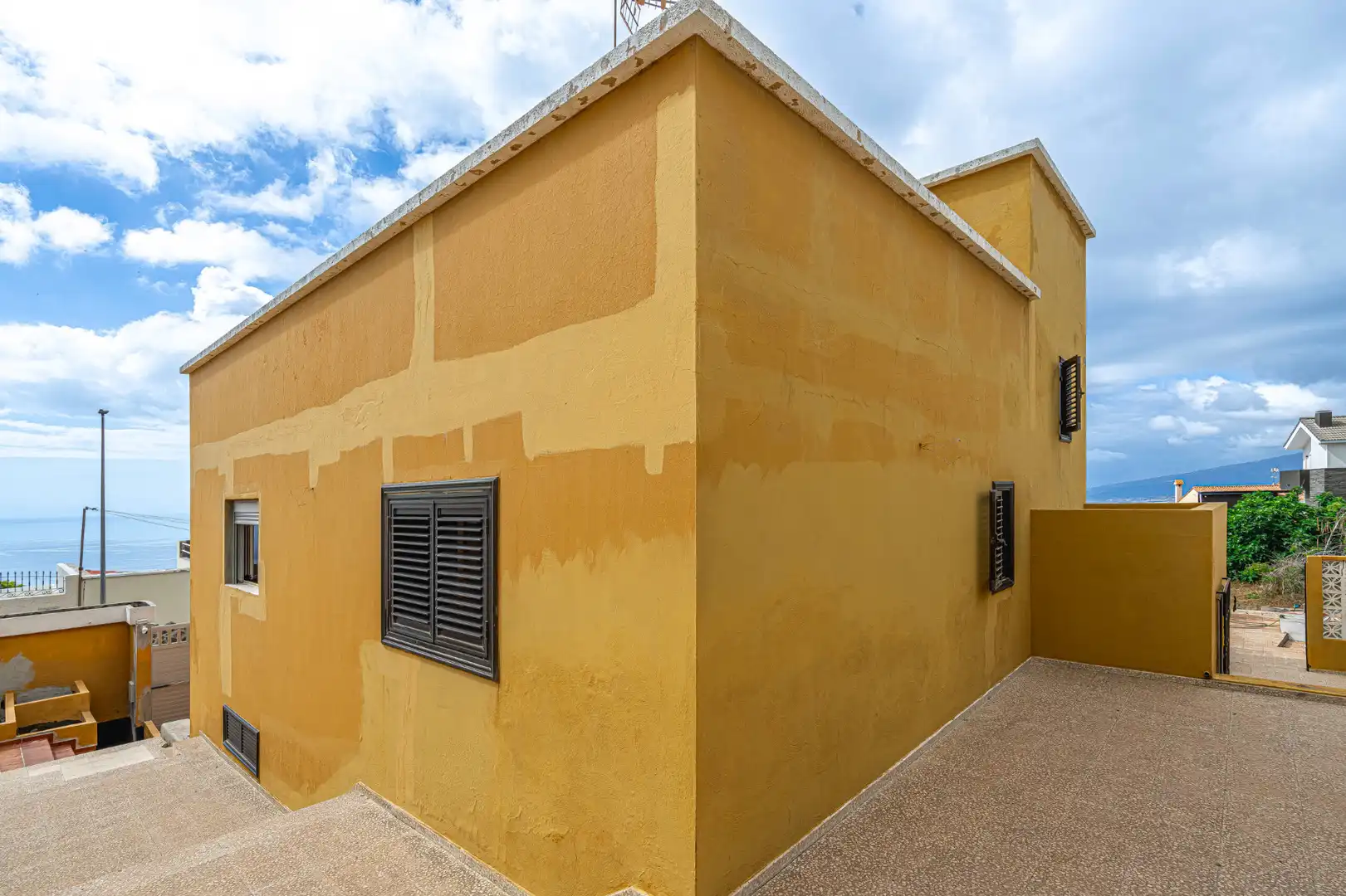 Vista exterior de Casa o chalet en venta en El Rosario con Aire acondicionado, Jardín privado y Terraza