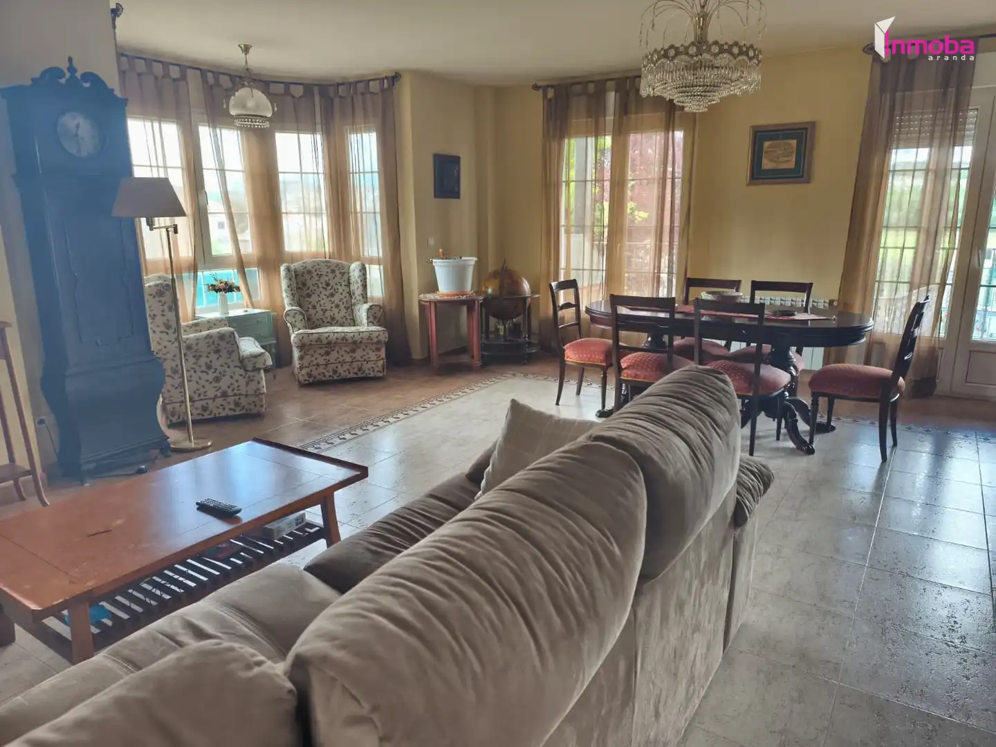 Living room of Houses for sale in Milagros  with Heating, Private garden and Parquet flooring
