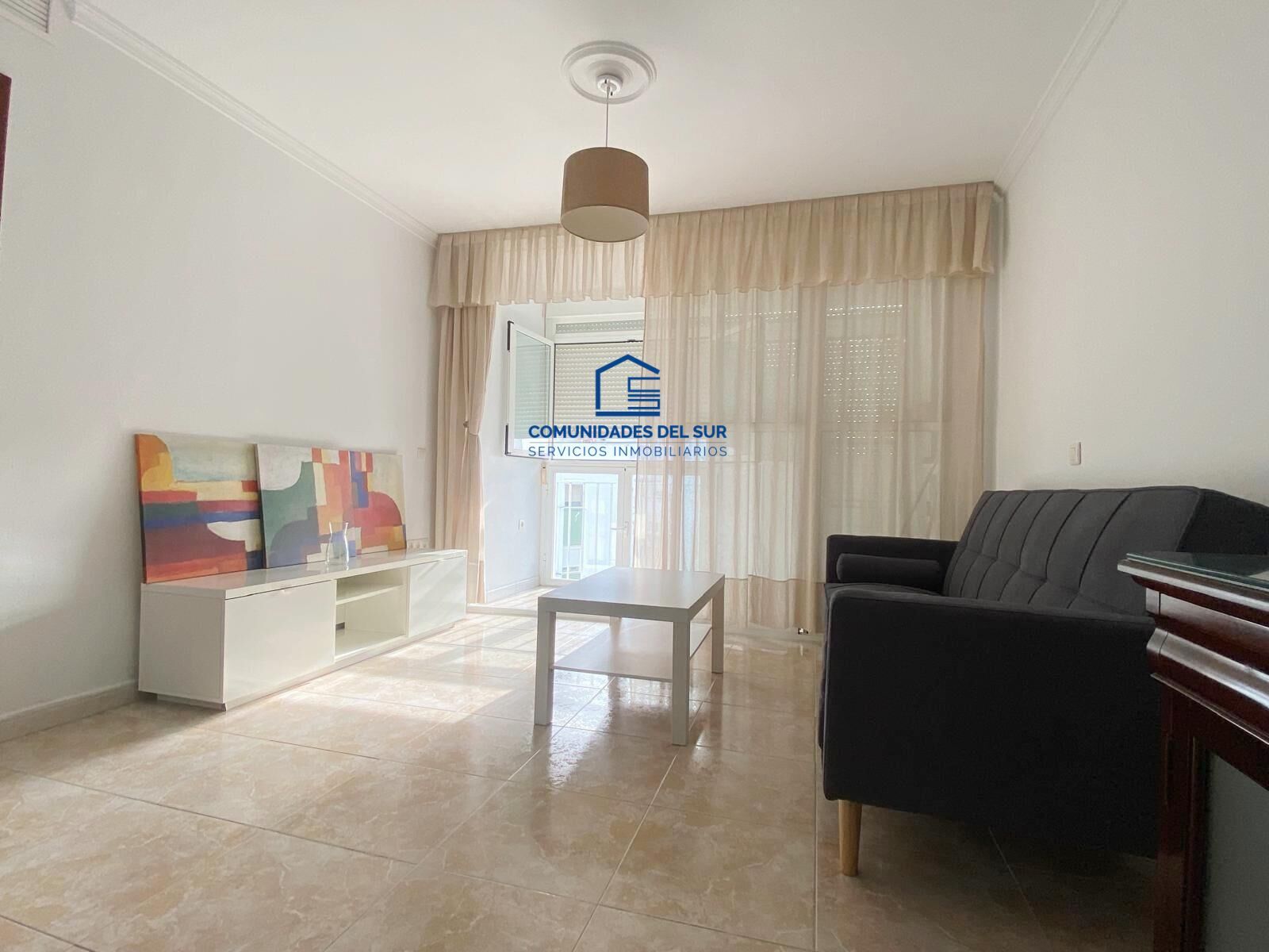 Living room of Flat for rent in  Cádiz Capital  with Furnished