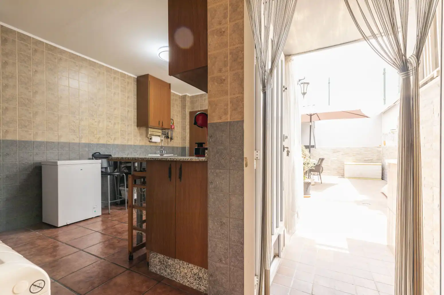 Cuina de Casa adosada en venda en Moncada amb Aire condicionat, Calefacció i Terrassa