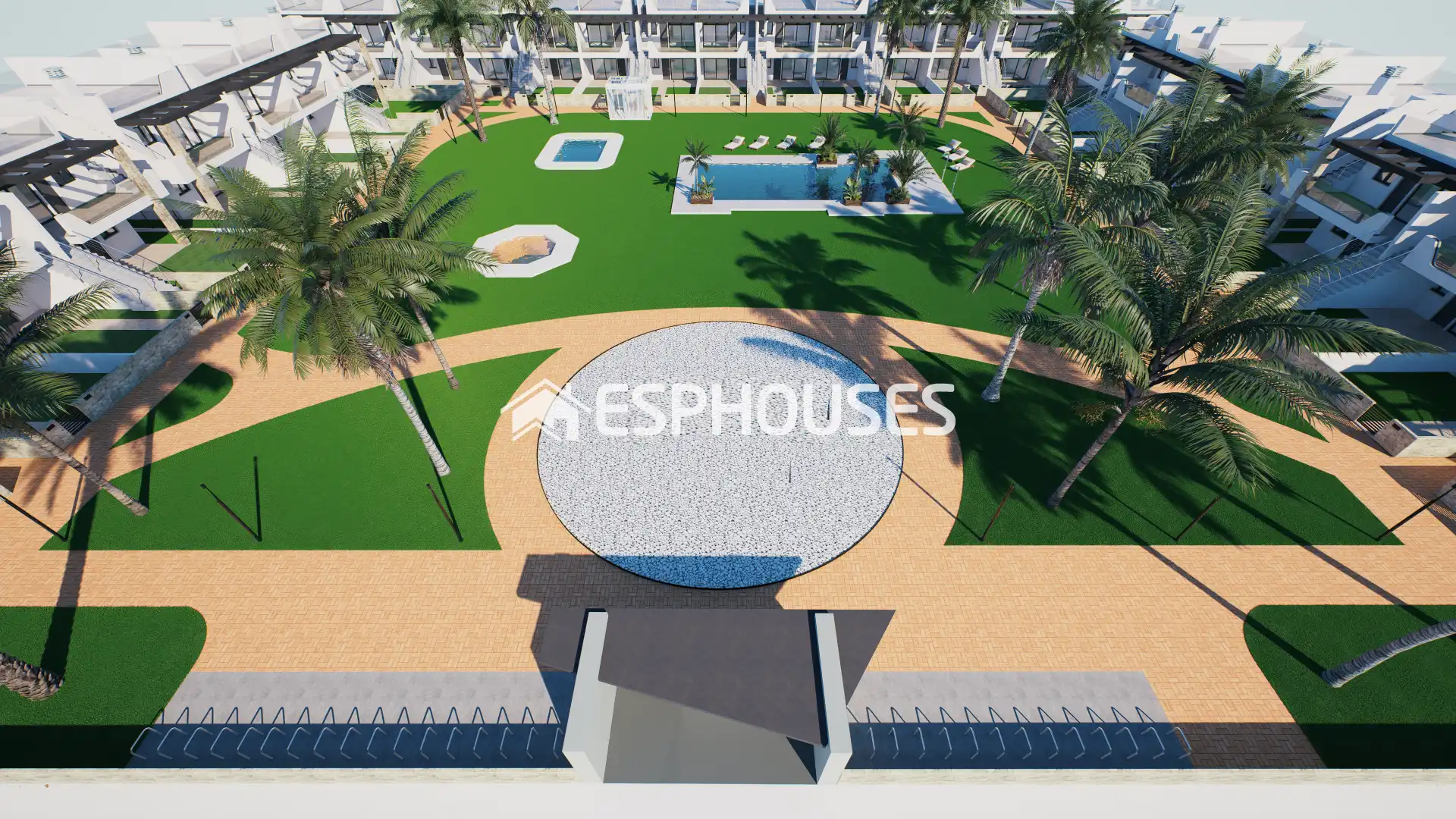 Exterior view of Ground floor for sale in Pilar de la Horadada  with Terrace, Balcony and Community pool