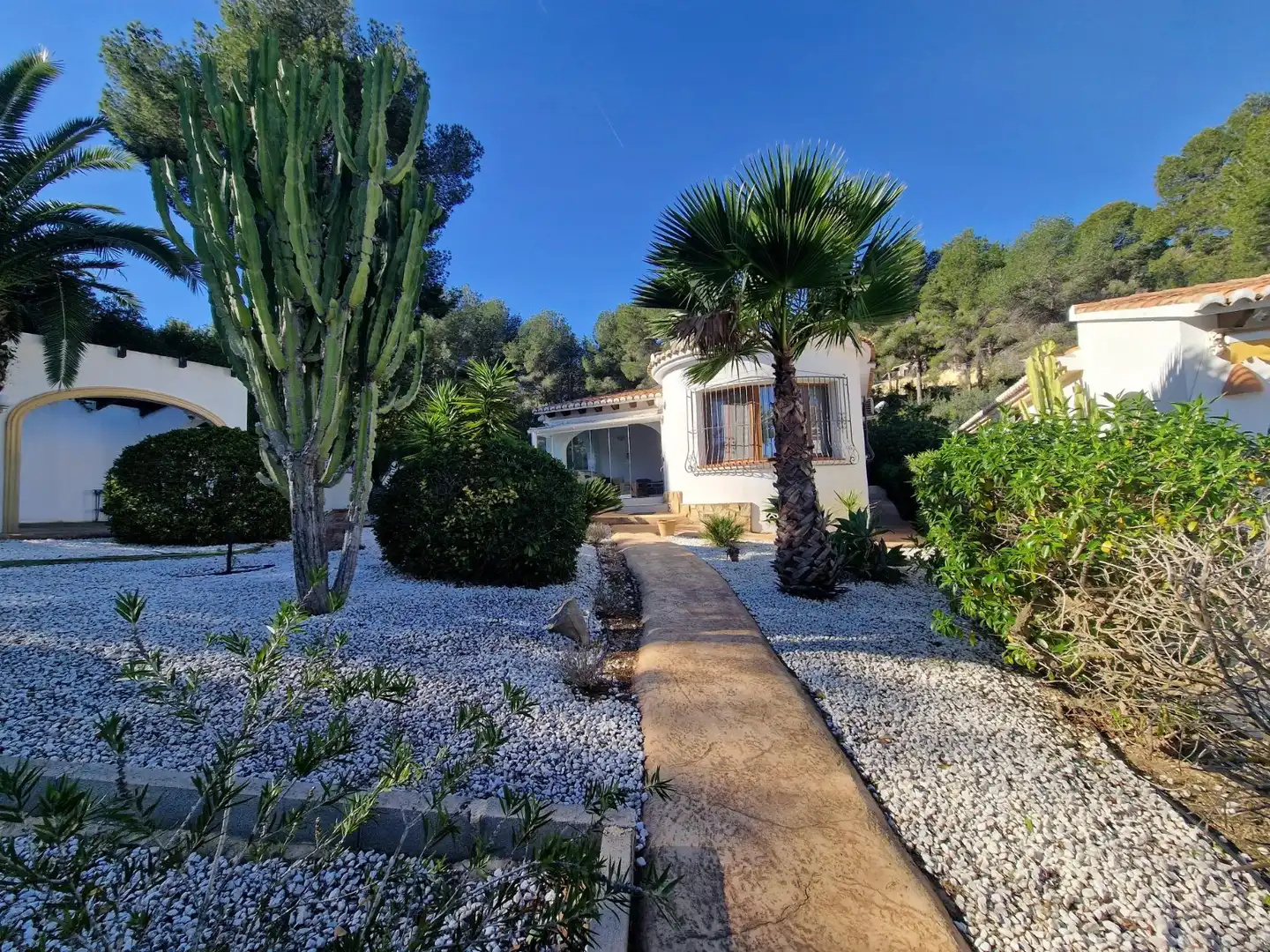 Garden of Houses for sale in Moraira