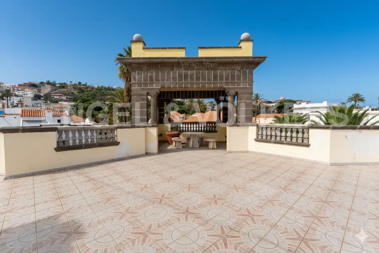 Terraza de Casa o chalet en venta en Las Palmas de Gran Canaria con Calefacción, Jardín privado y Terraza