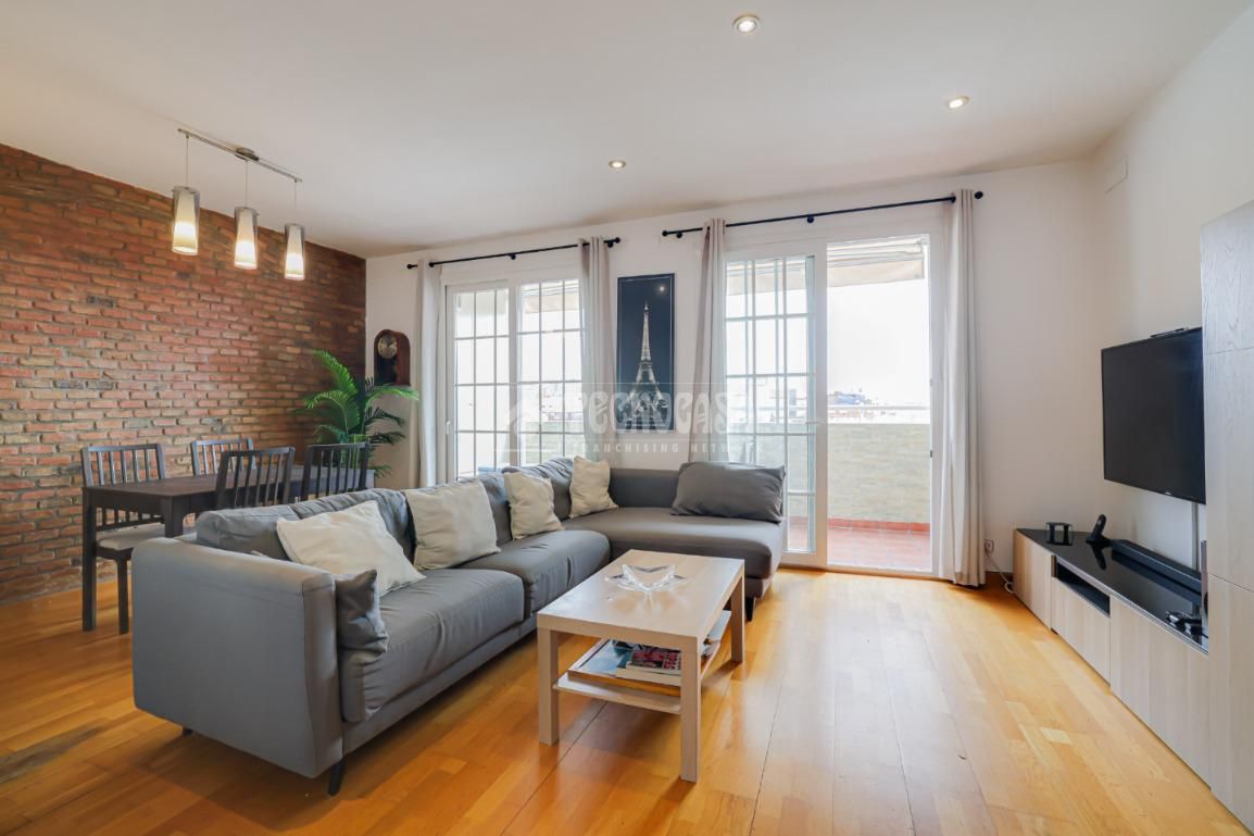 Sala d'estar de Pis en venda en  Barcelona Capital