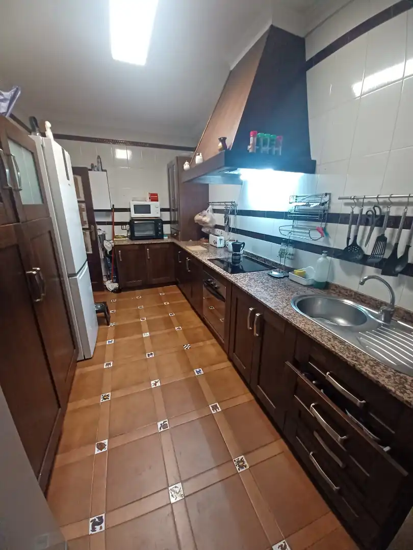 Kitchen of Detached homes for sale in Alcalá de Guadaira  with Air Conditioner, Storage room and Balcony