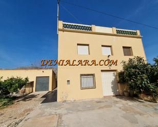Exterior view of Country house for sale in Beniarbeig  with Terrace and Storage room