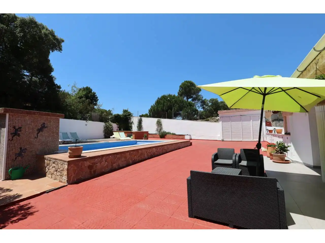 Terrassa de Casa o xalet en venda en Lloret de Mar amb Aire condicionat, Calefacció i Jardí privat
