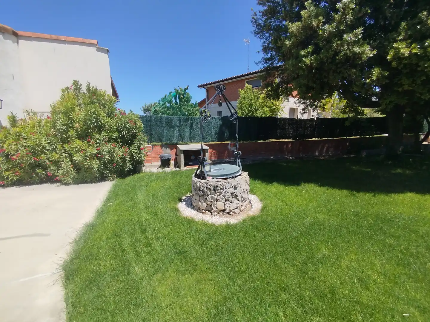 Jardín de Casa o chalet en venta en Cogeces de Íscar con Calefacción, Jardín privado y Terraza