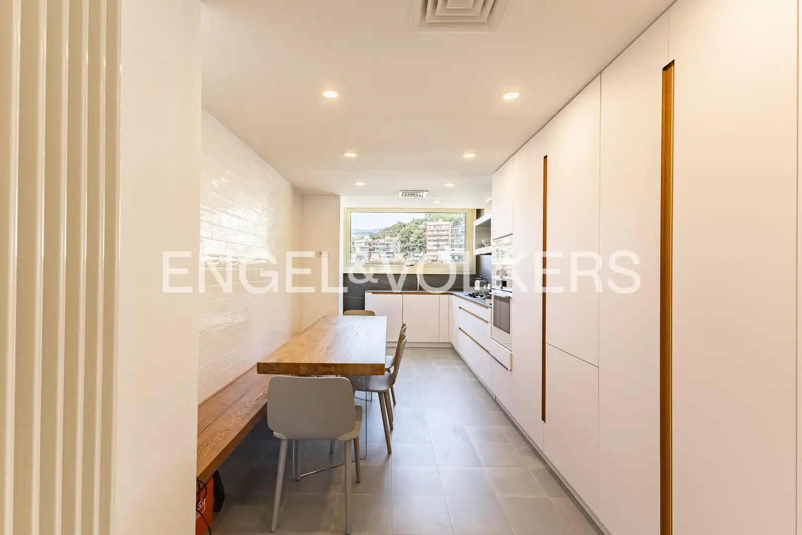 Cocina de Piso en venta en Caldes d'Estrac con Aire acondicionado, Calefacción y Jardín privado