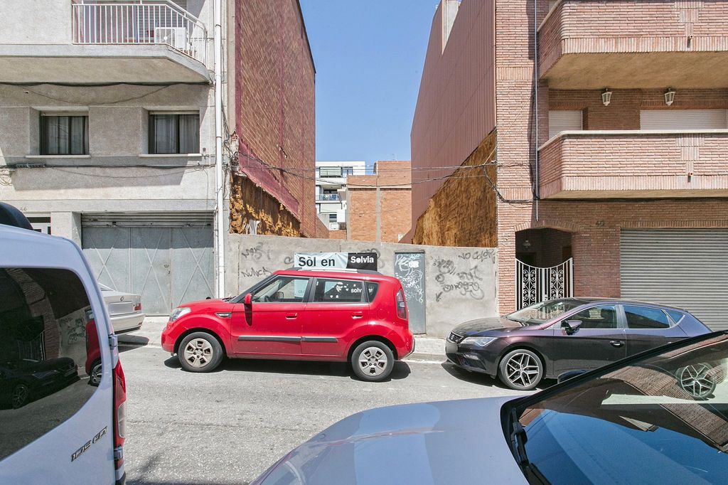 Exterior view of Land for sale in Badalona