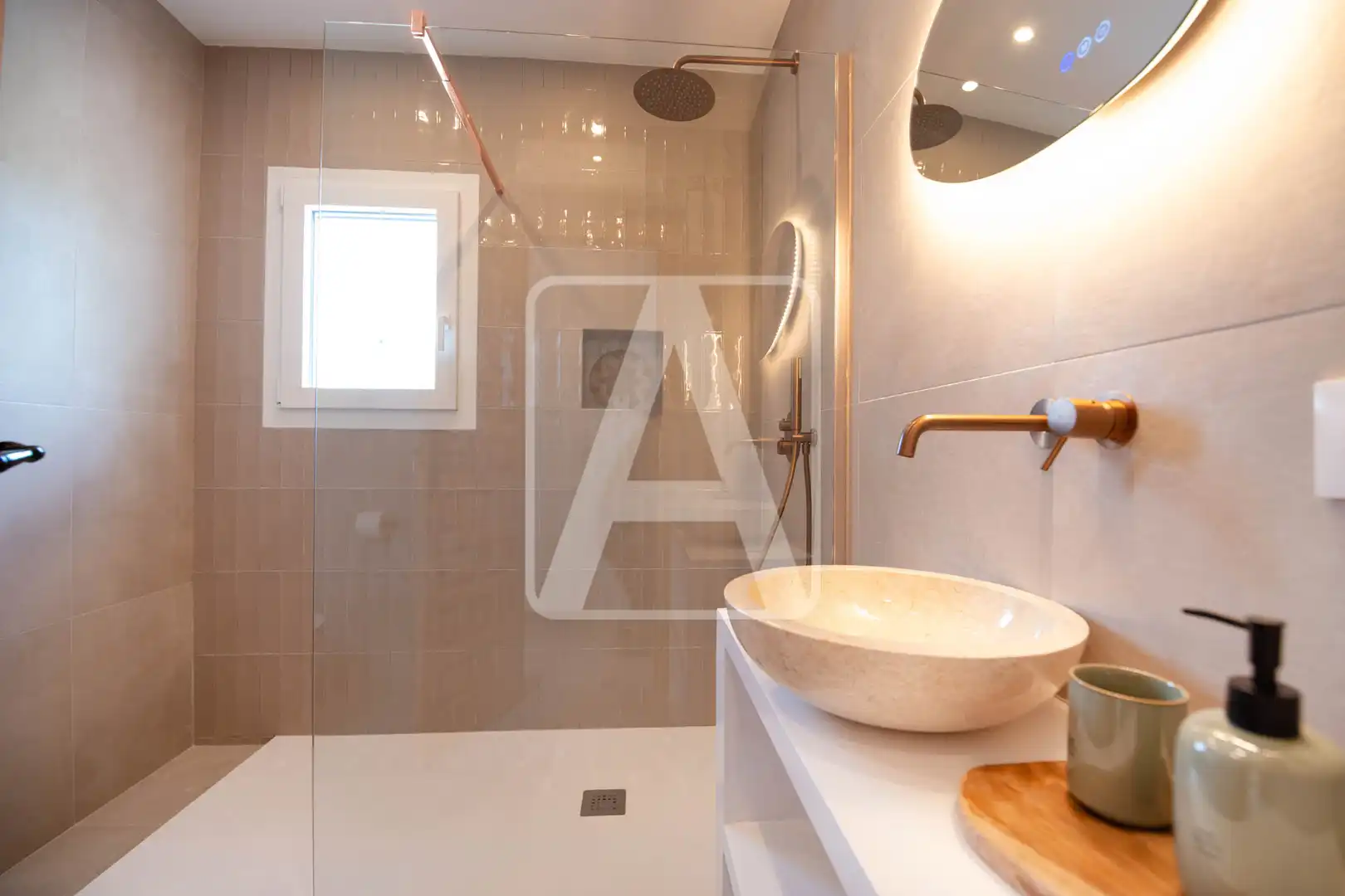 Baño de Casa o chalet en venta en Calpe / Calp con Aire acondicionado, Jardín privado y Terraza