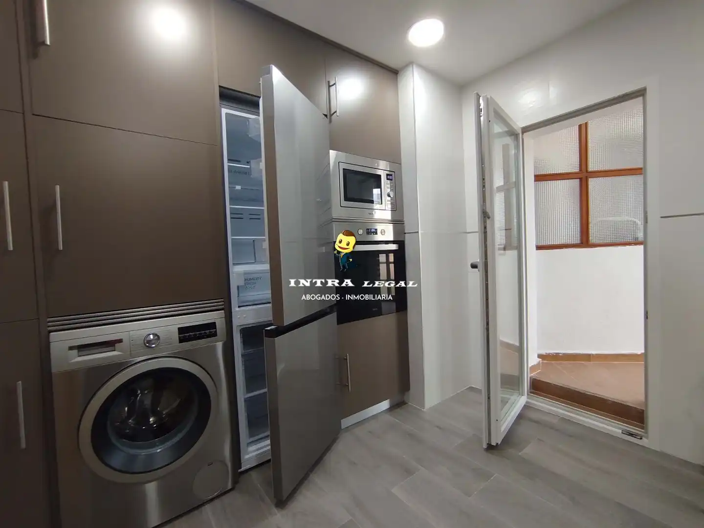 Cocina de Piso de alquiler en Salamanca Capital con Calefacción, Terraza y Amueblado