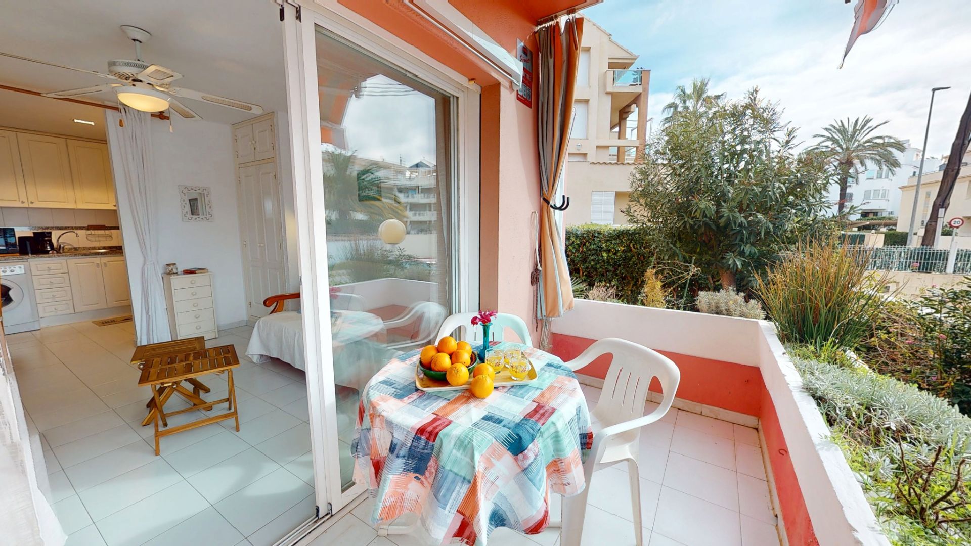 Terrassa de Estudi de lloguer en Dénia amb Aire condicionat, Calefacció i Terrassa