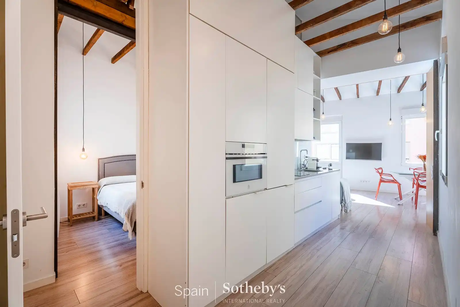 Cocina de Apartamento en venta en Madrid con Aire acondicionado y Calefacción