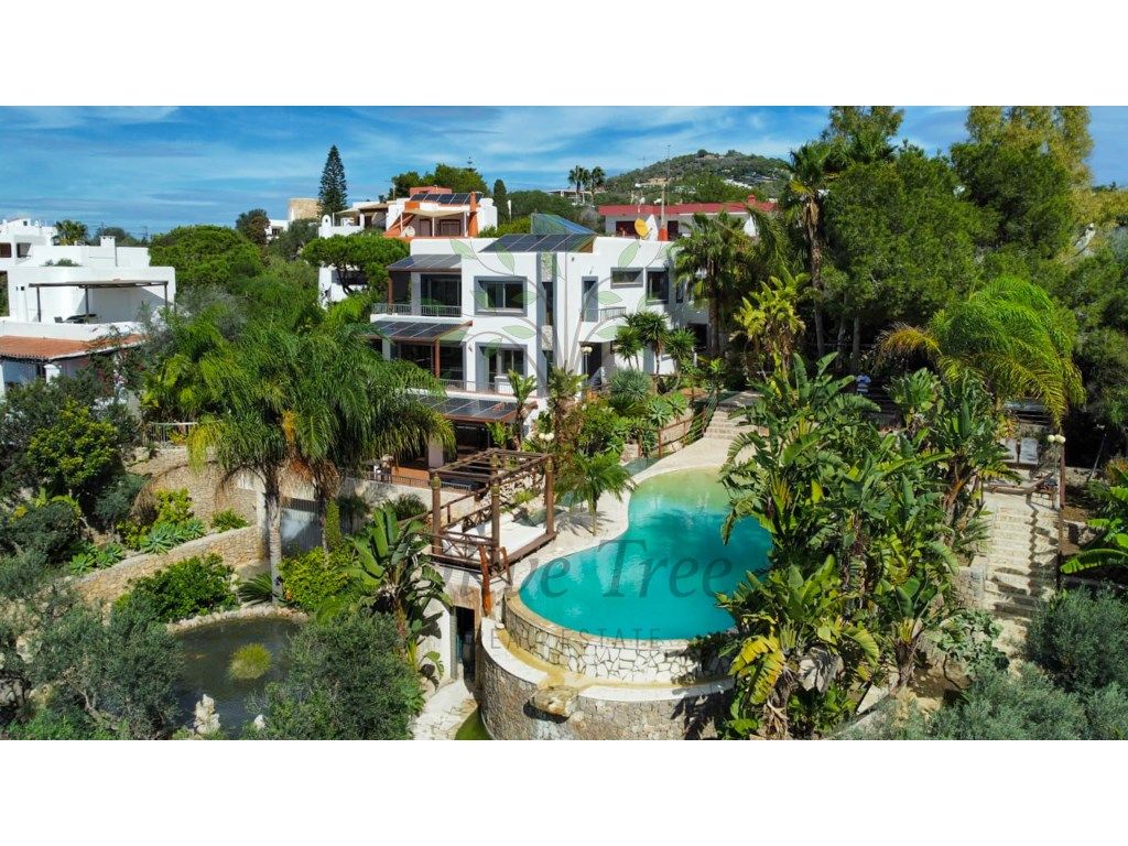 Exterior view of Houses for rent in Santa Eulària des Riu  with Air Conditioner, Private garden and Swimming Pool