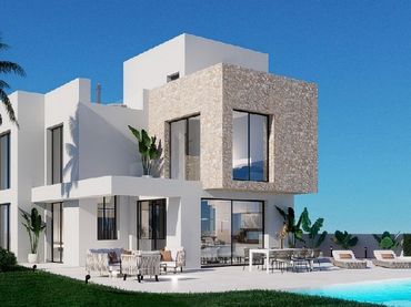Villa con balcone in vendita a Finestrat Pueblo