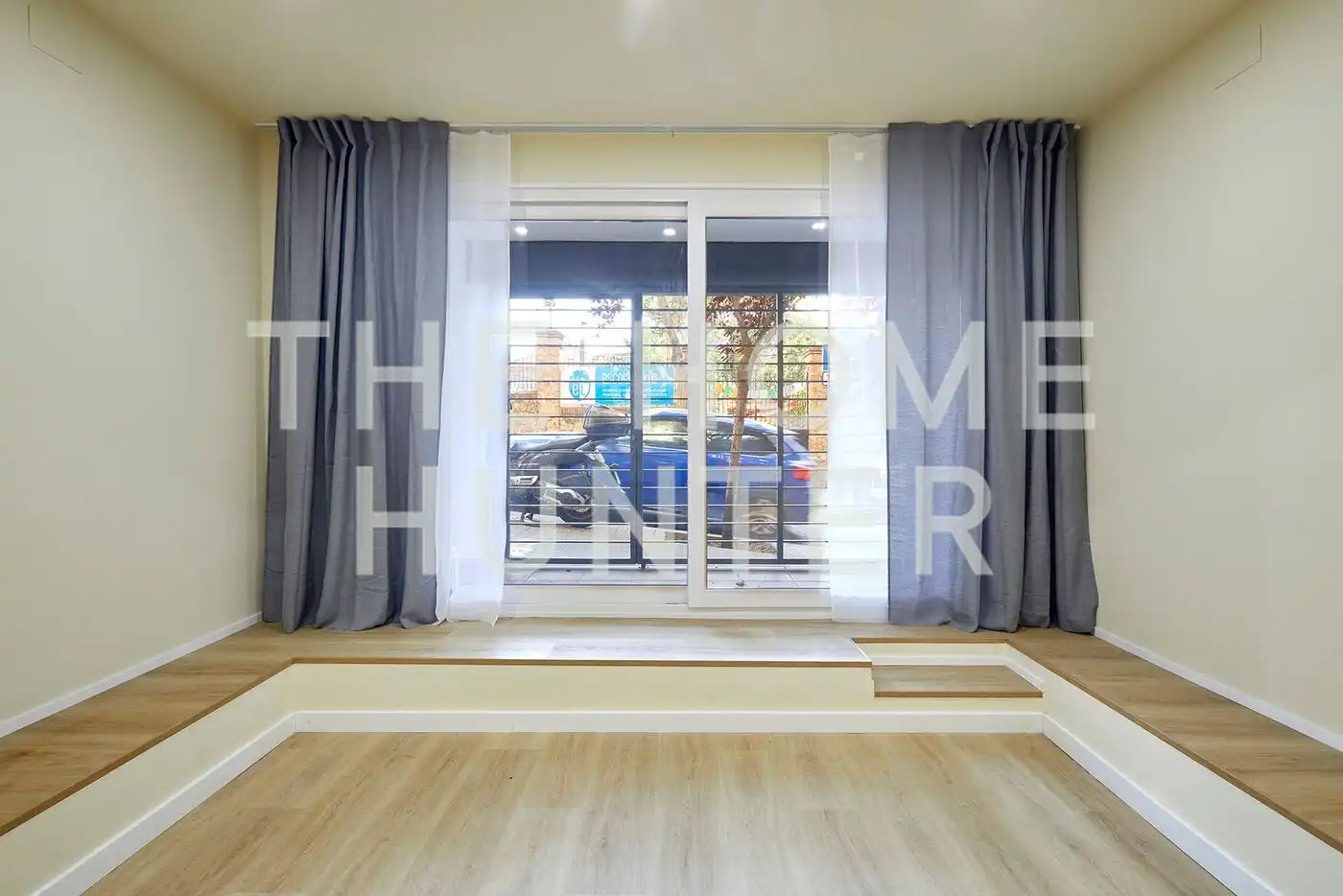Wohnzimmer von Wohnung zum Verkauf in Barcelona mit Klimaanlage, Heizung und Terrasse