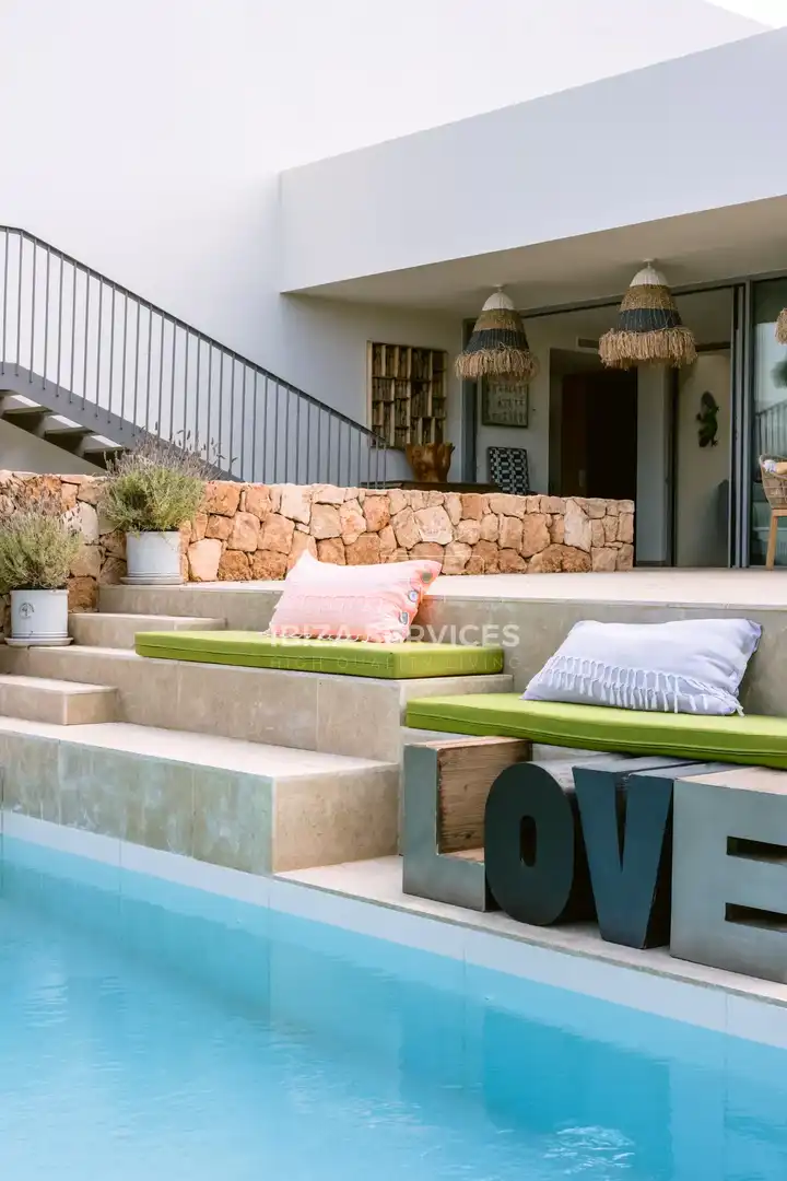 Casa o xalet de lloguer a Cala Vedella - Cala Tarida