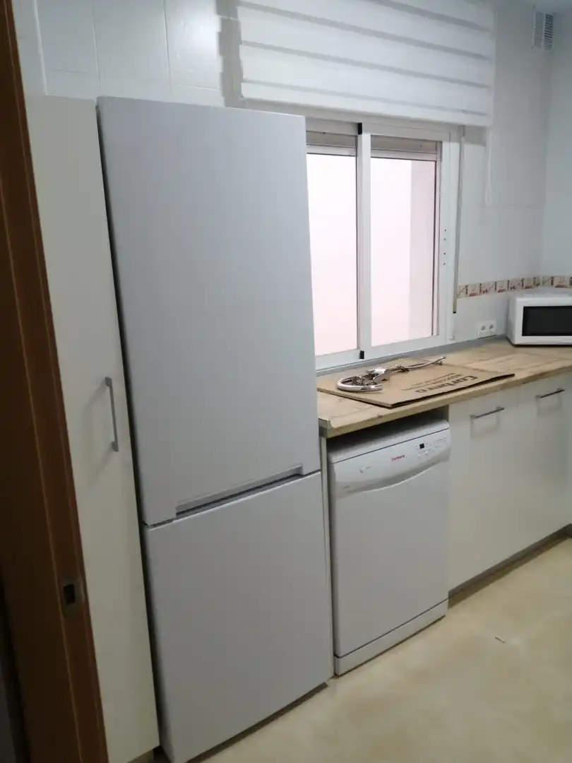 Kitchen of Apartments for rent in Villanueva de la Serena  with Heating, Furnished and Oven