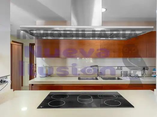 Kitchen of Houses for sale in Roquetas de Mar  with Air Conditioner, Heating and Private garden