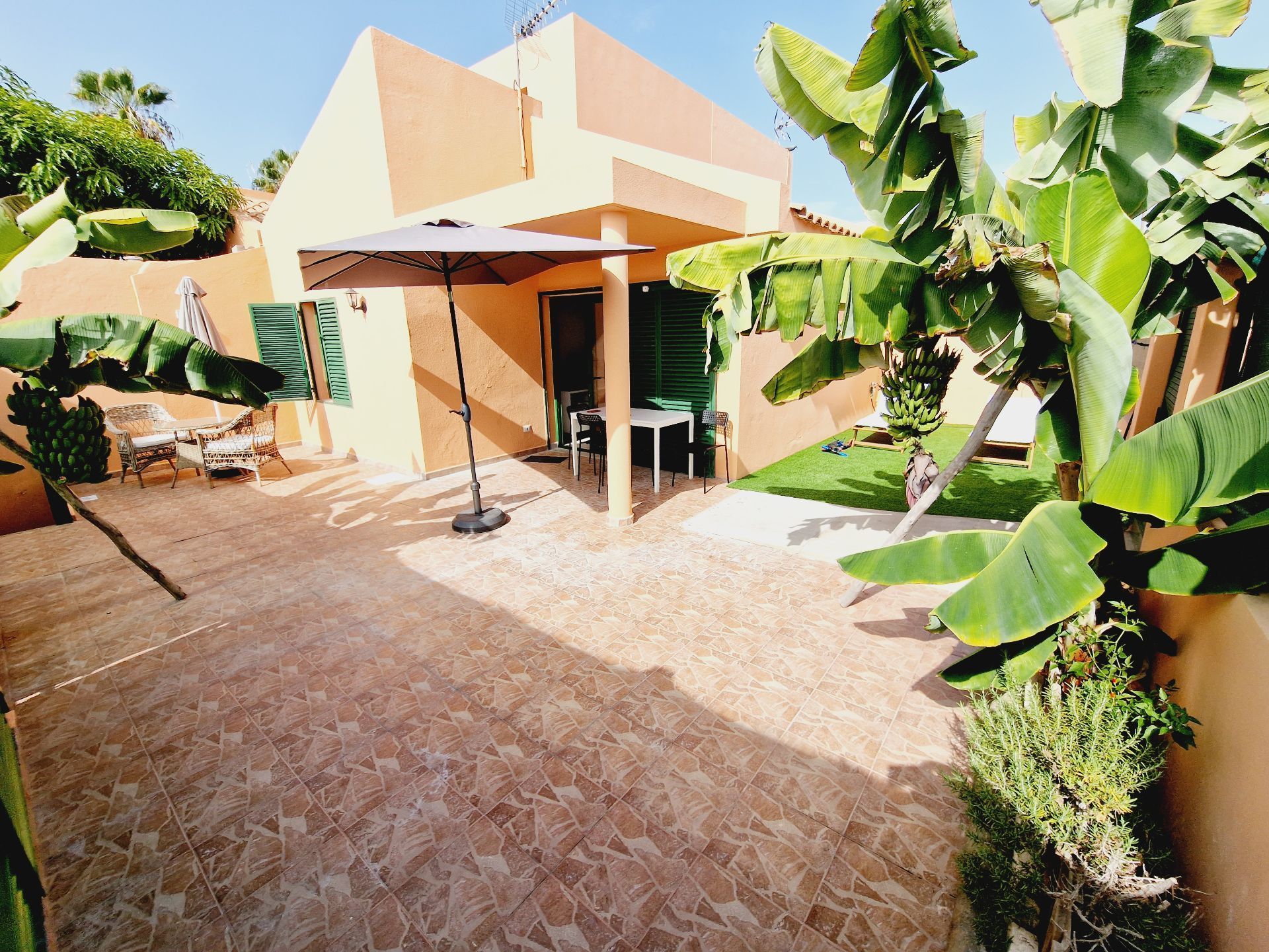 Jardín de Casa o chalet de alquiler en San Bartolomé de Tirajana con Aire acondicionado, Terraza y Amueblado