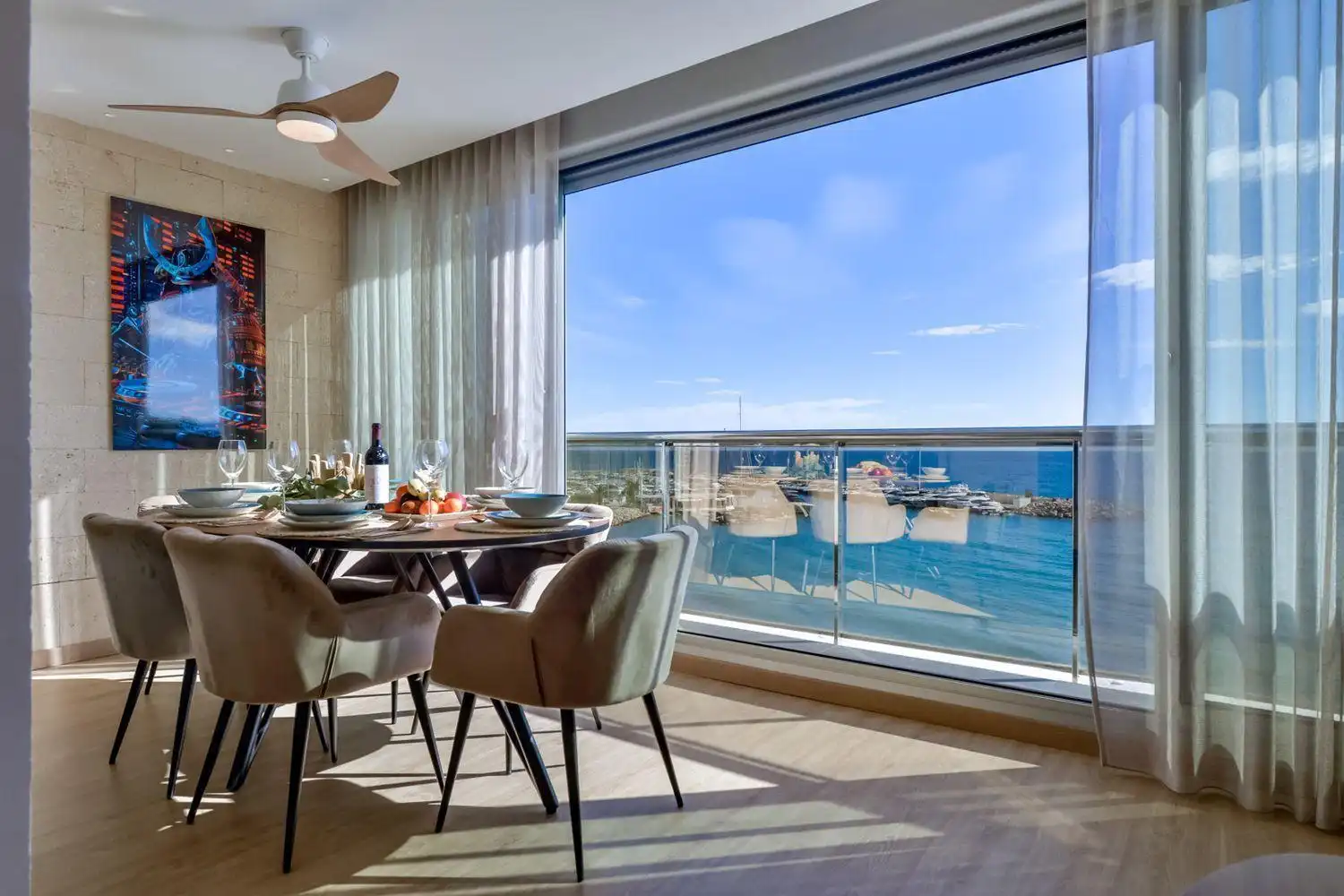 Dining room of Duplexes for sale in Altea  with Air Conditioner and Swimming Pool