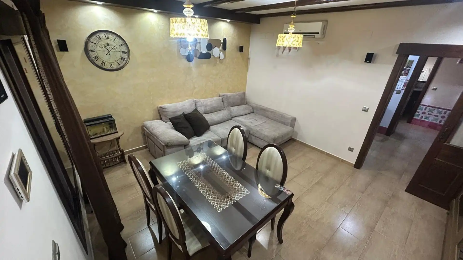 Sala de estar de Casa o chalet en venta en Los Palacios y Villafranca con Trastero