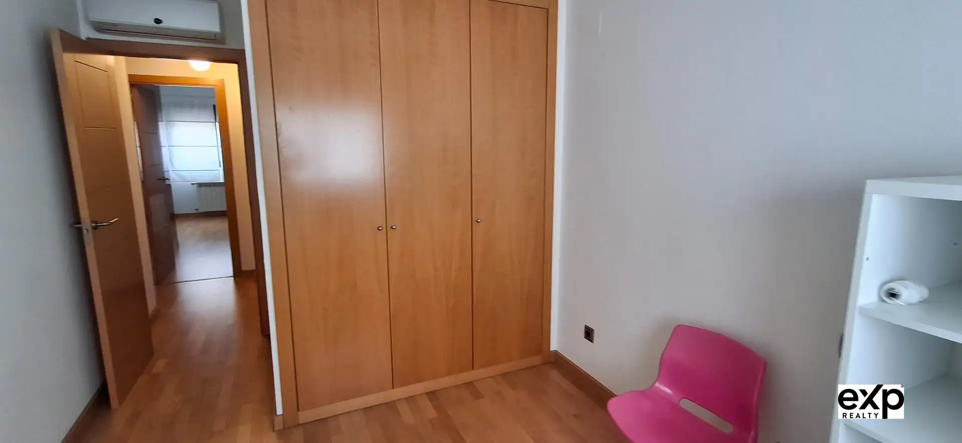 Bedroom of Apartments for rent in Madrid  with Air Conditioner, Heating and Private garden