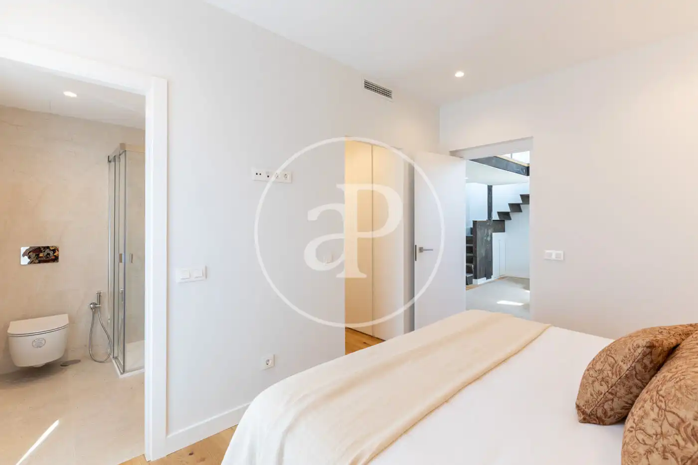 Bedroom of Duplexes for sale in Madrid  with Air Conditioner, Heating and Terrace