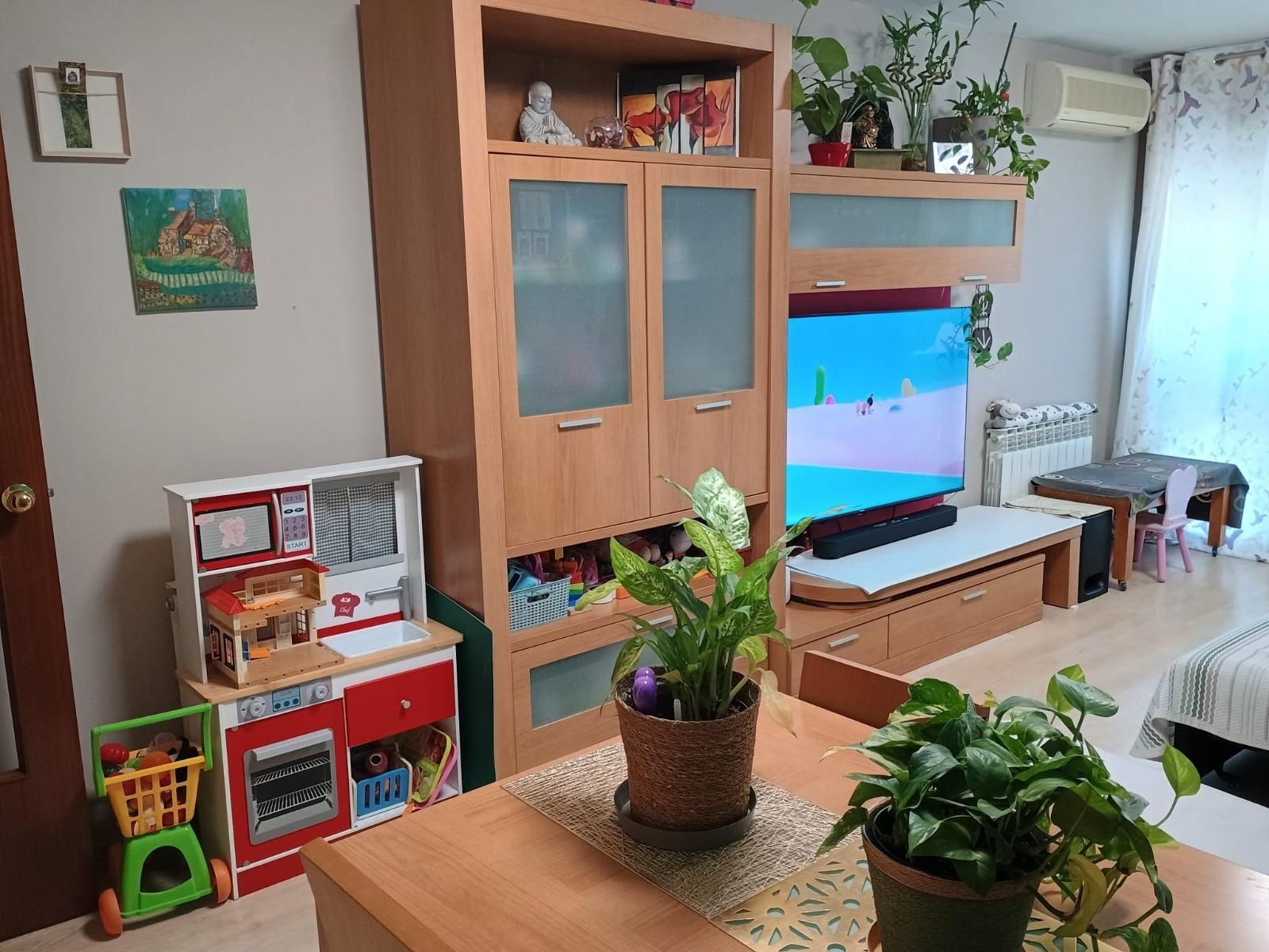Sala de estar de Piso en venta en  Lleida Capital con Aire acondicionado, Calefacción y Parquet
