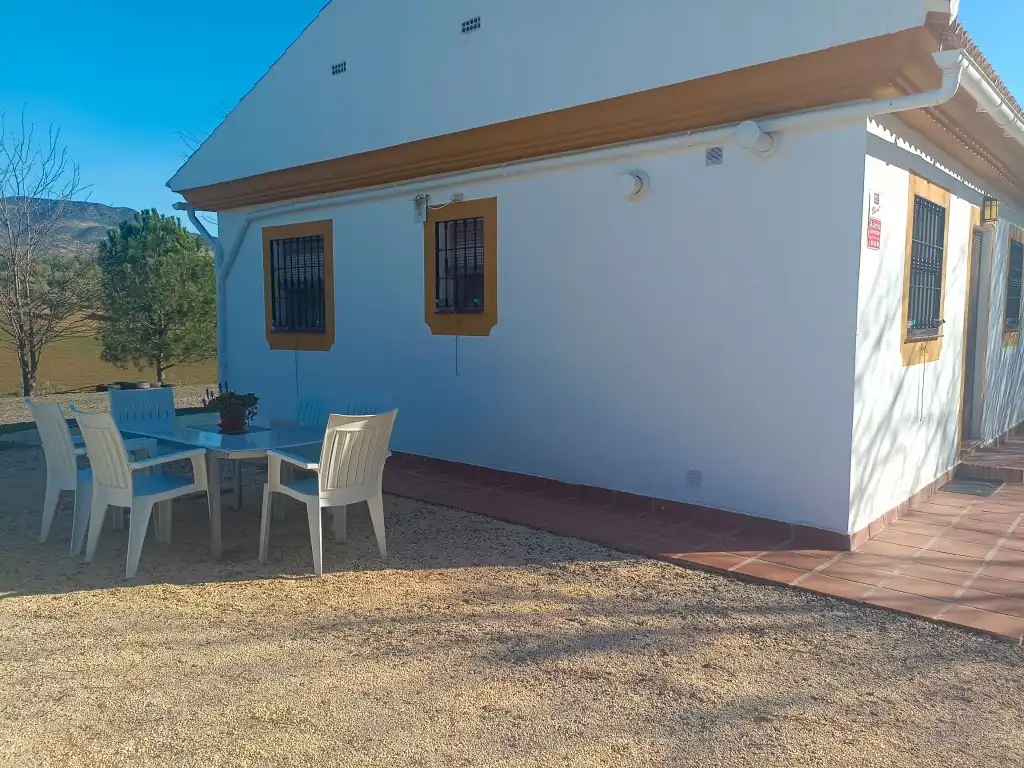 Garten von Country house zum Verkauf in Casabermeja mit Privatgarten, Schwimmbad und Möbliert