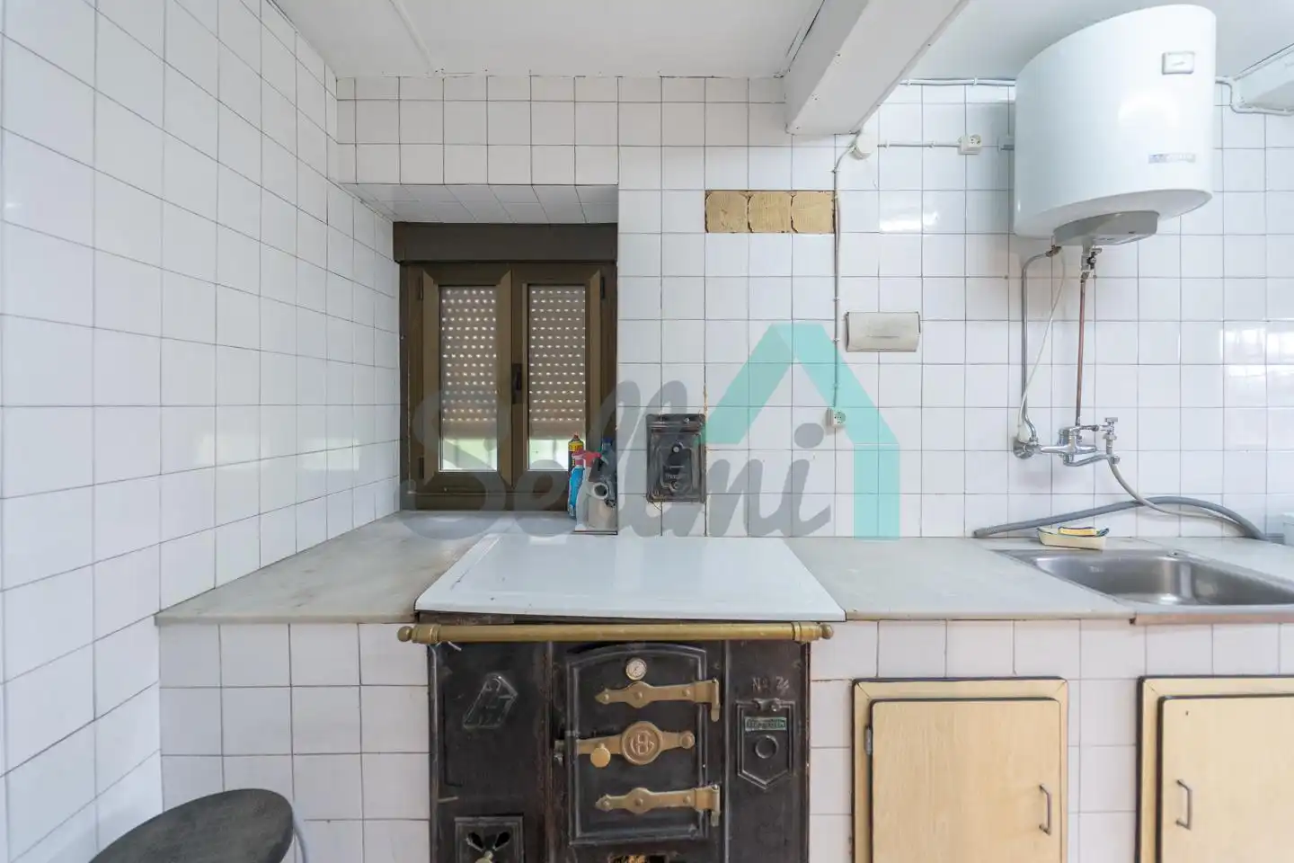 Cocina de Casa adosada en venta en Villaviciosa con Parquet