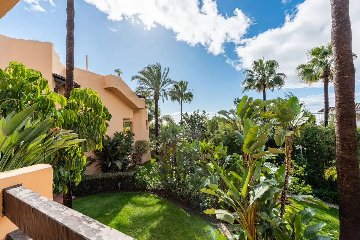 Jardín de Apartamento en venta en Marbella con Aire acondicionado, Terraza y Piscina