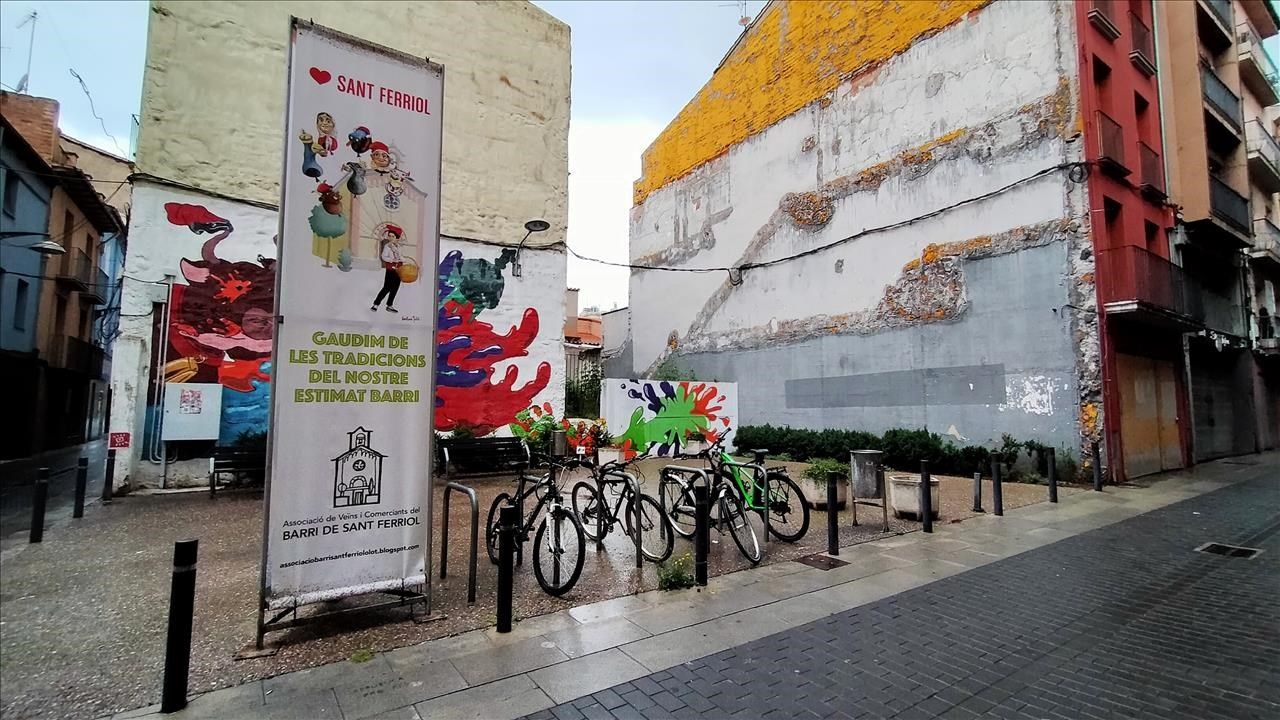 Vista exterior de Residencial en venta en Olot