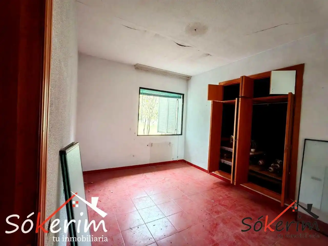 Cocina de Piso en venta en San Román de los Montes con Calefacción, Jardín privado y Terraza