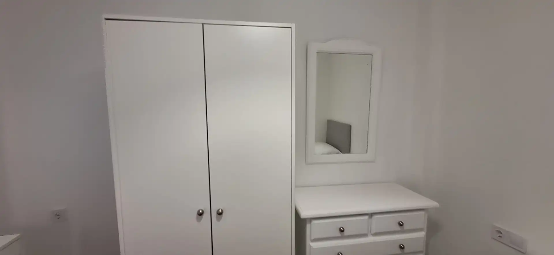 Bedroom of Flat for rent in Málaga  with Furnished, Oven and Washing machine