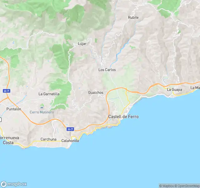 Vista exterior de Piso en venta en Gualchos