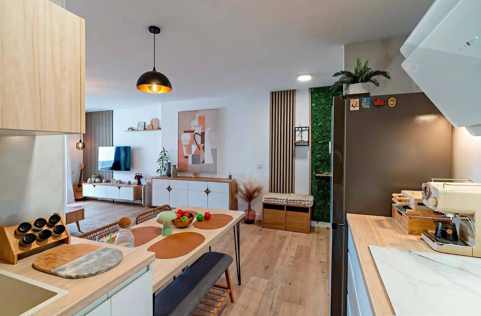 Cocina de Piso en venta en Roquetas de Mar con Aire acondicionado, Jardín privado y Terraza