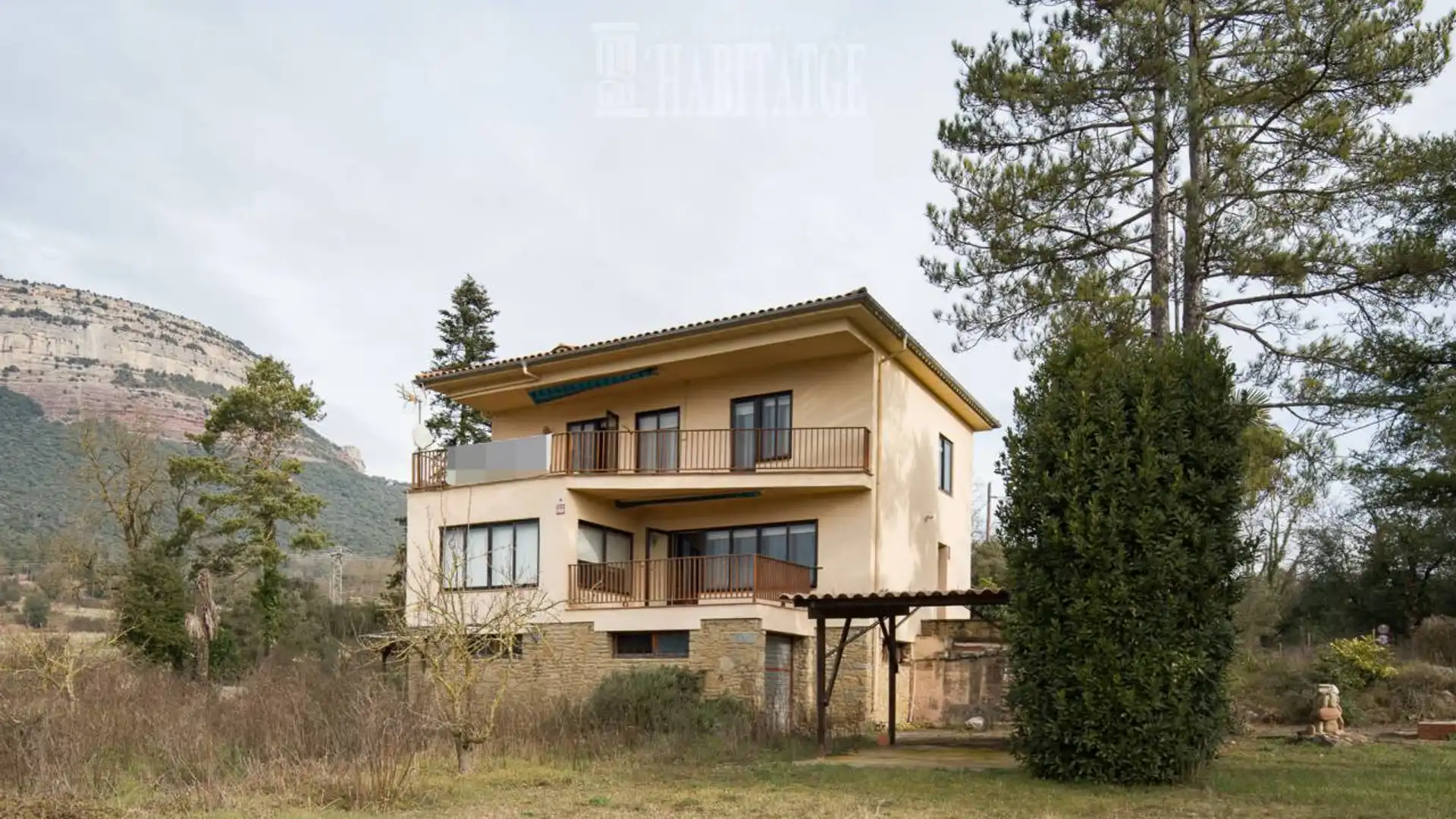Vista exterior de Casa o chalet en venta en Vilanova de Sau con Calefacción, Jardín privado y Terraza
