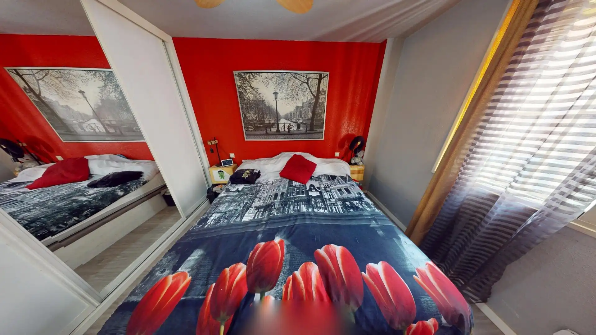 Schlafzimmer von Wohnung zum Verkauf in El Molar (Madrid) mit Klimaanlage, Heizung und Privatgarten