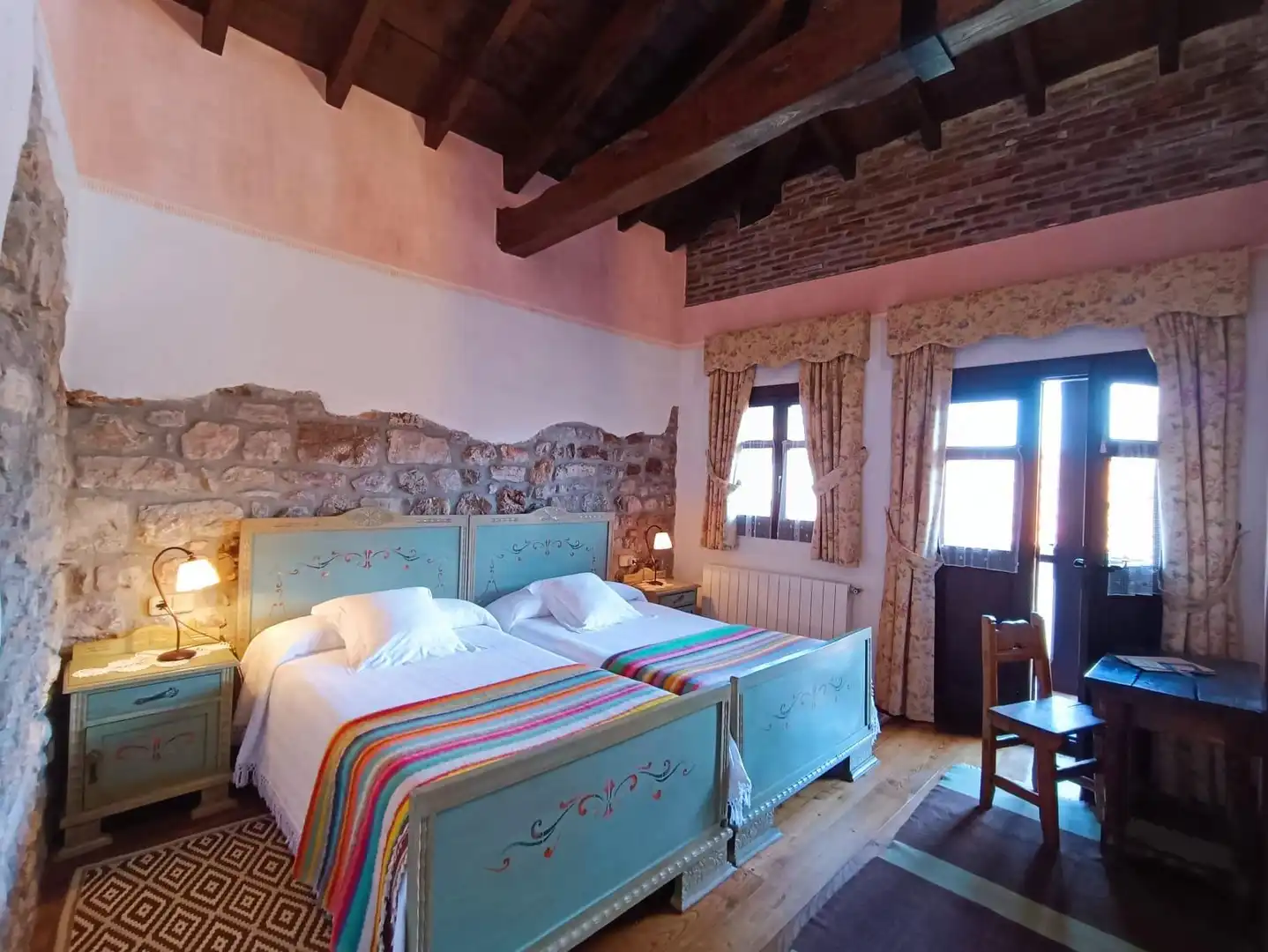 Bedroom of Country homes for sale in Peñamellera Baja  with Heating, Private garden and Terrace